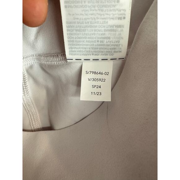 ATHLETA Salutation Stash High Rise 14 1/2 Skort White Size Medium Pockets Active - Picture 13 of 14